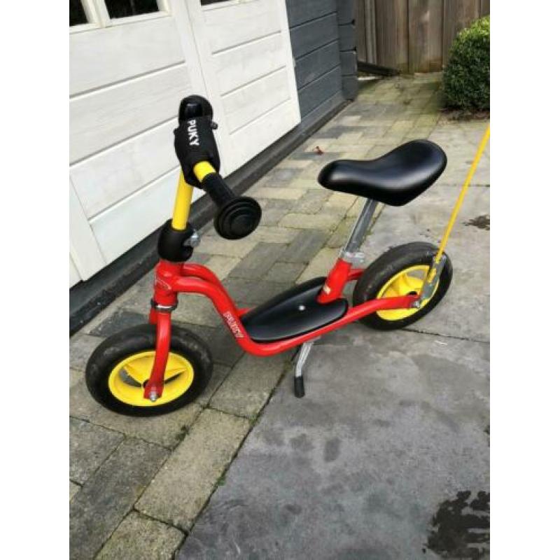 Puky loopfiets rood incl. vlag