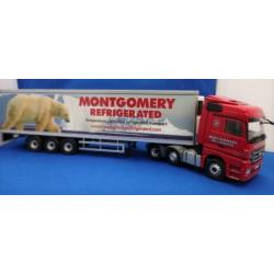 Mercedes Actros Fridge Trailer CC13826 van CORGI 1/50