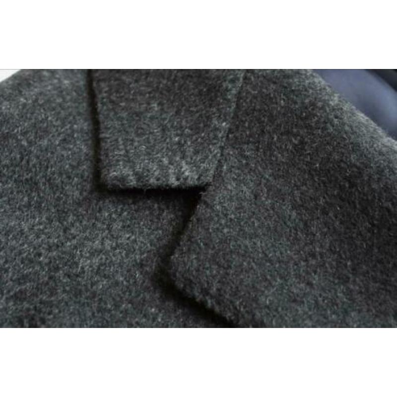 Suitsupply Dark gray overcoat PURE WOOL (chique jas) L/XL