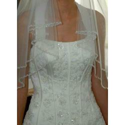 Trouwjurk Sincerity bridal ivoor maat 34