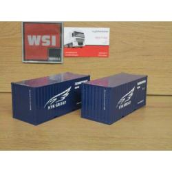 Premium Line Wsi 04-1124 , NYK 20FT Container set