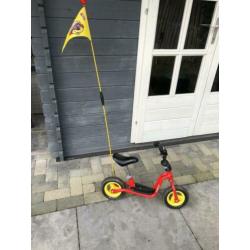 Puky loopfiets rood incl. vlag