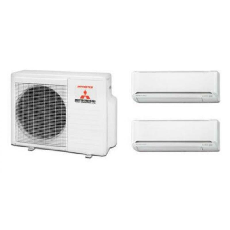 Split airco's + installatie van Mitsubishi vanaf € 1600.-