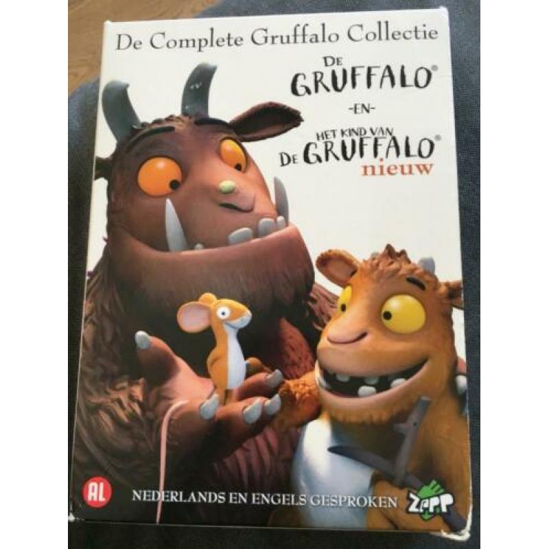 Dvd-box De Gruffalo en Het kind van De Gruffalo