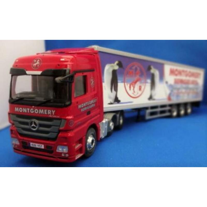 Mercedes Actros Fridge Trailer CC13826 van CORGI 1/50