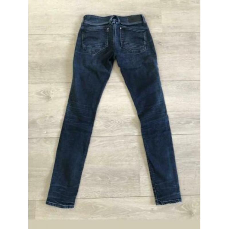 G star Lynn zip skinny jeans maat 29/32