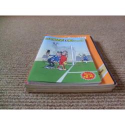 Set van 11 voetbalstripboeken