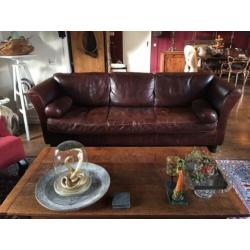 Baxter bank sofa leder