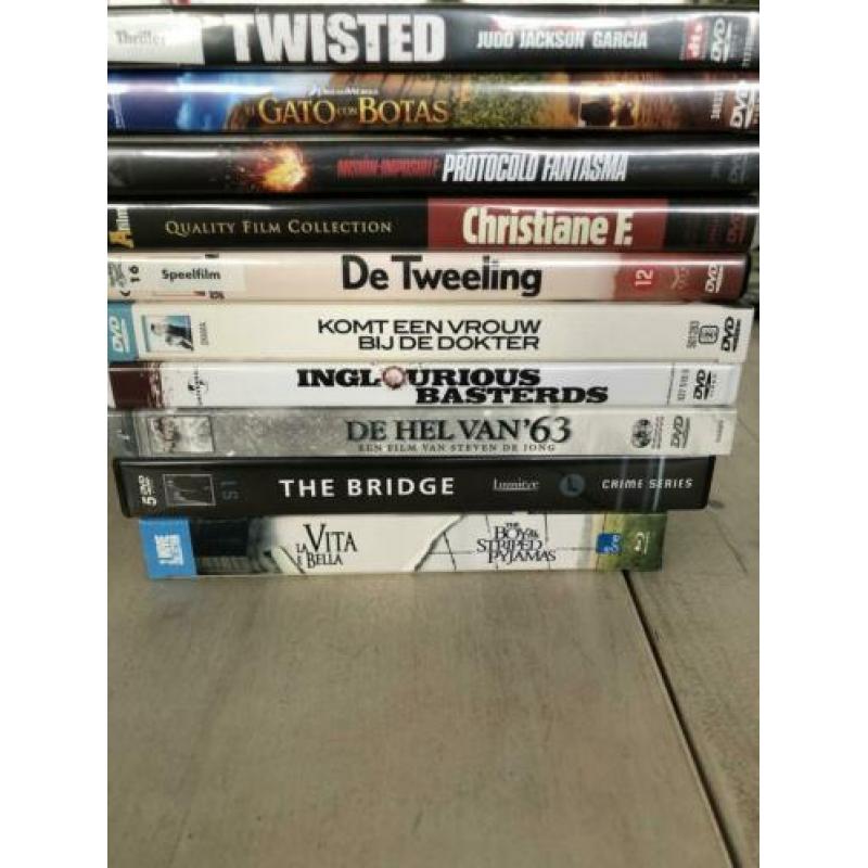 Diverse soorten DVD’s - in verschillende genres