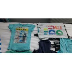 T-shirts Singlets maat 110/116