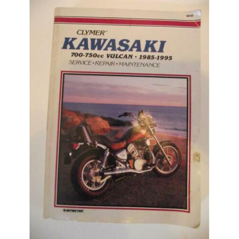 kawasaki VN 700-750cc 1985-1995 service-reparatie boek