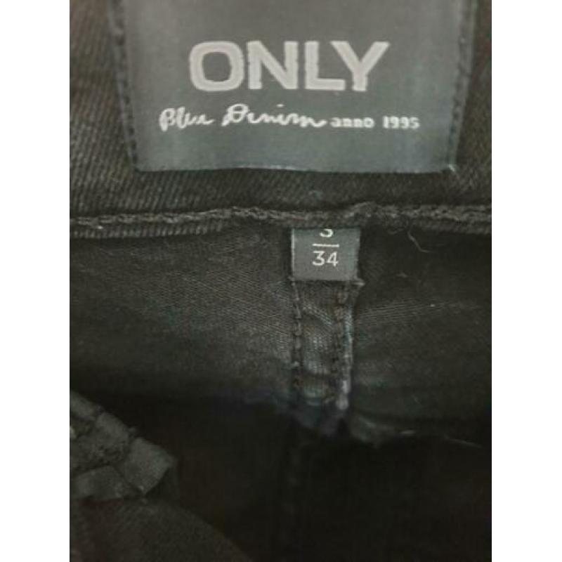 Only jeans maat 34, high waist, skinny model