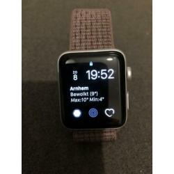 Iwatch 3, 42 MM. zilver. Juli 2018