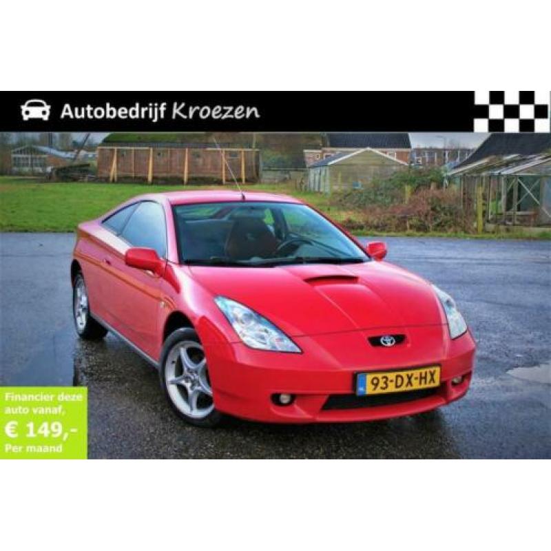 Toyota Celica 1.8 VVT-i * Lage Km stand * Org NL auto *