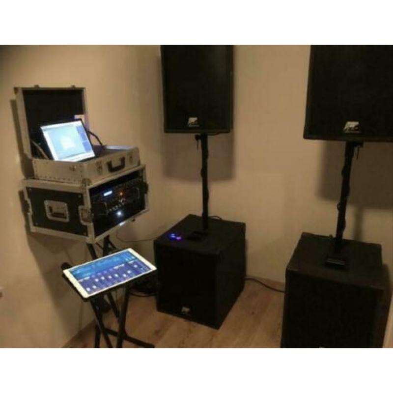 2 x 750 watt speakerset jb systems live pro 2 x sub 2 x top