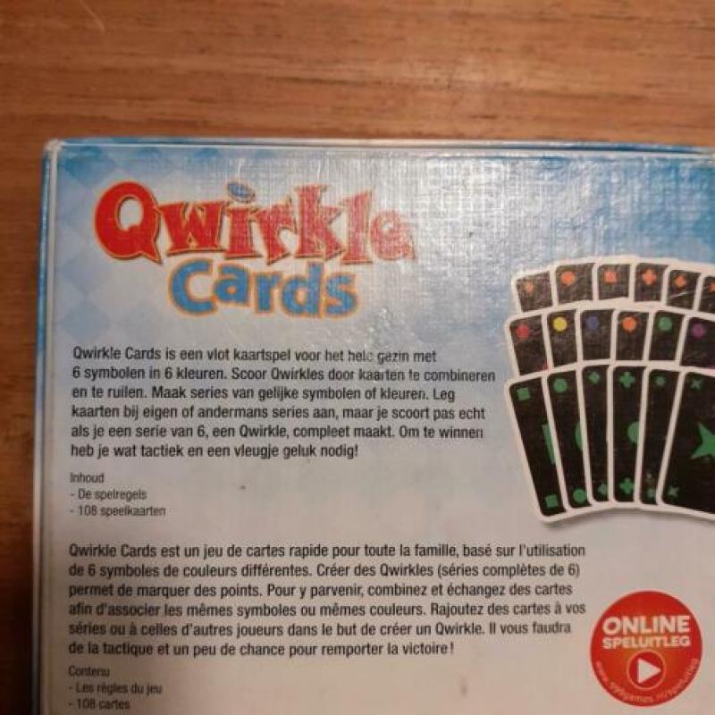 Qwirkle cards van 999games