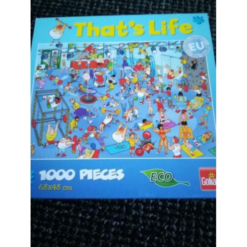 Te koop, 3 puzzels That's Life, 1000 stukjes