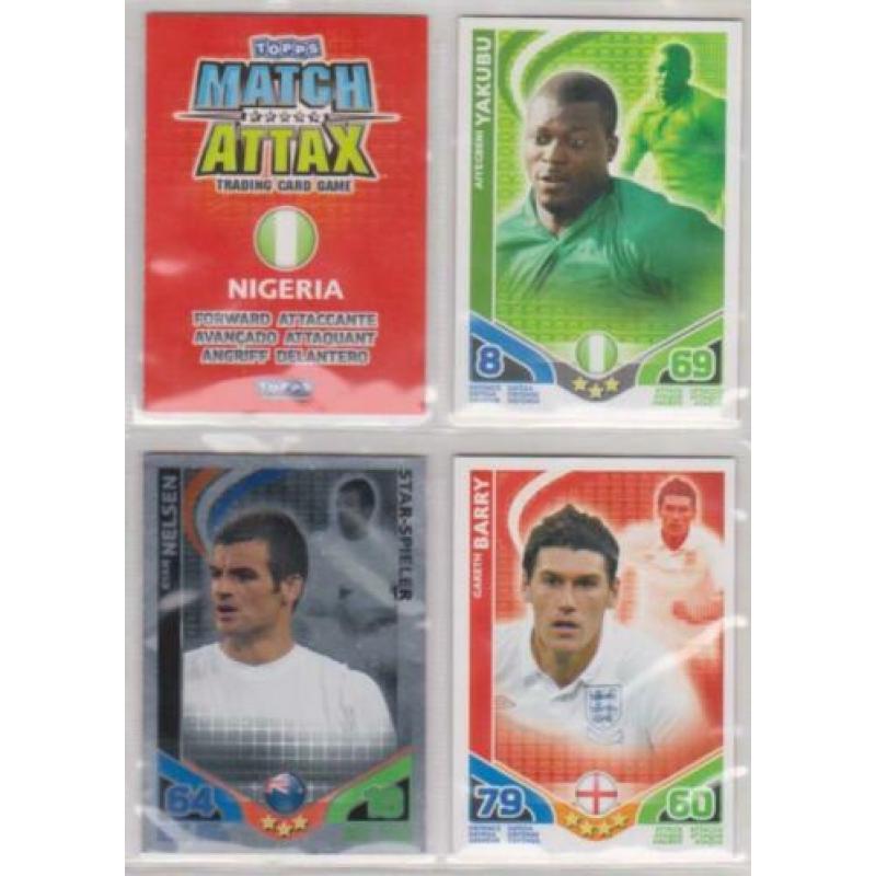 Match Attax England World Cup 2010 + International Legends