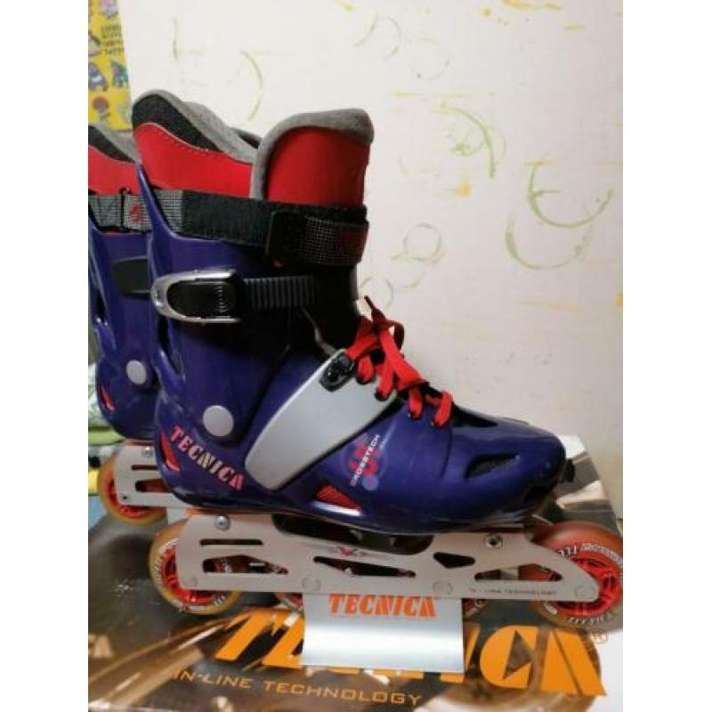 2 paar Tecnica inline skates. Maat 39 en 43 top kwaliteit.