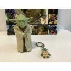 Star Wars Episode 1 eerste druk boek sleutelhanger lego Yoda