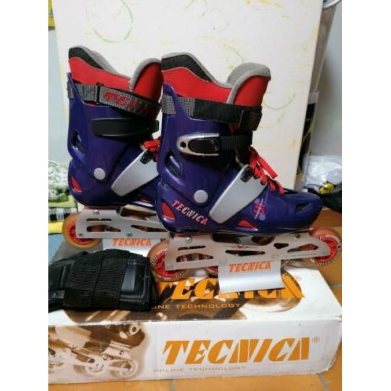 2 paar Tecnica inline skates. Maat 39 en 43 top kwaliteit.