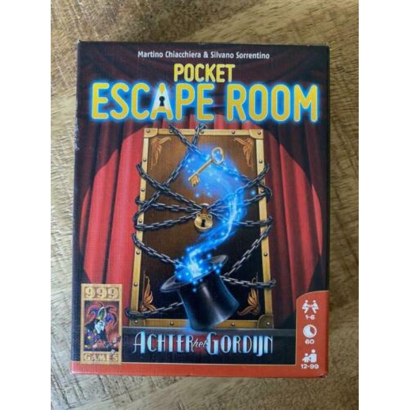 (Ruilen) Pocket Escape Room - Achter het Gordijn