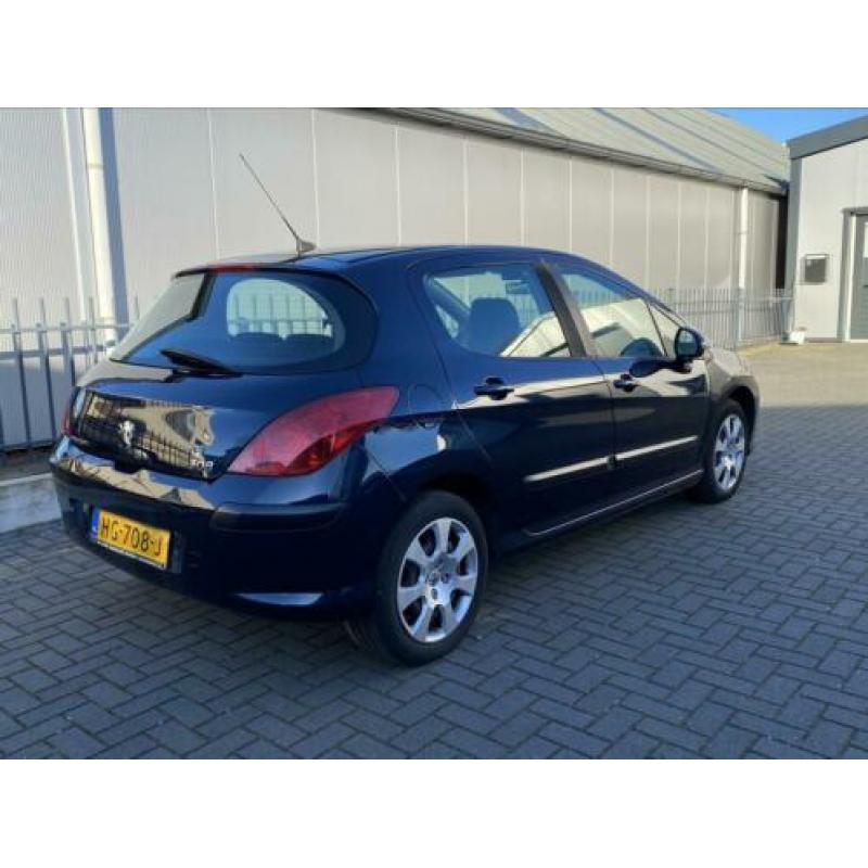 Peugeot 308 1.6 Hdif 16V 80KW 5-DRS 2010 Blauw Hatchback