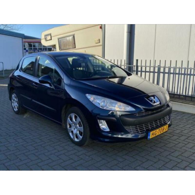 Peugeot 308 1.6 Hdif 16V 80KW 5-DRS 2010 Blauw Hatchback