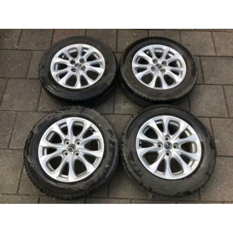 ? 15” Originele Mazda 2 2015+ Velgen met Banden 4x100