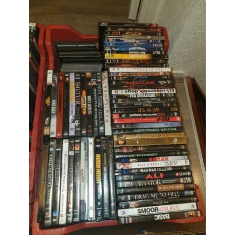 Groot aantal dvd's