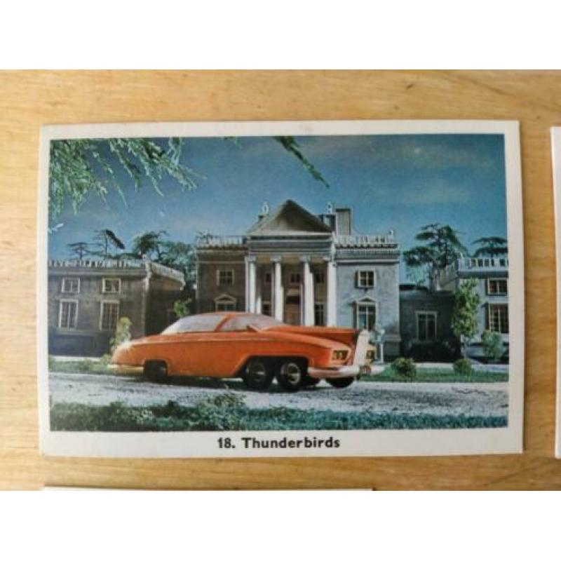 Thunderbirds Monty Gum tv-cards 1966 serie 2