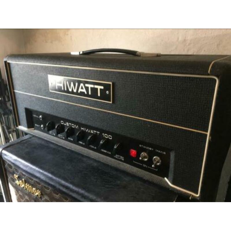 HIWATT DR103 + SELMER GOLIATH bass stack