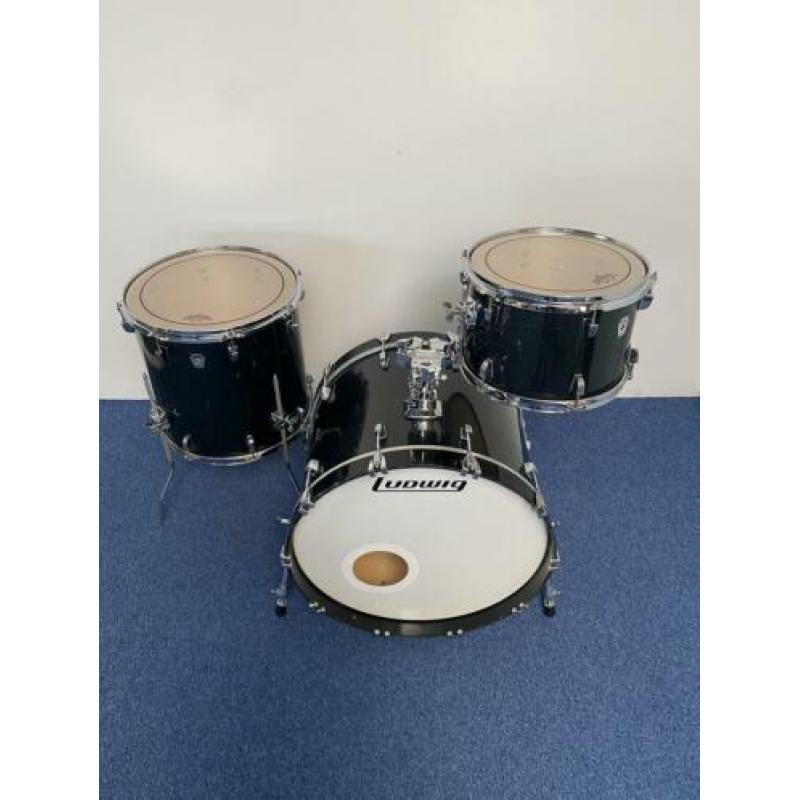 Ludwig Classic Birch drumset 22"-13"-16", black sparkle