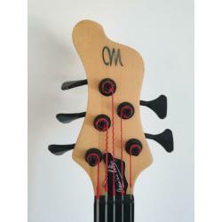 Mayones Patriot MR5 Fretless (Near mint condition)