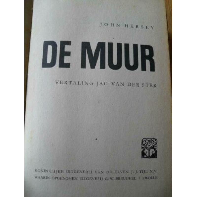 De muur john hersey