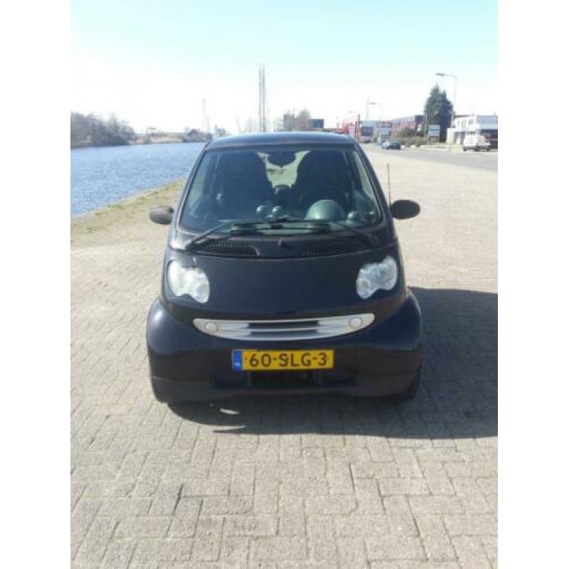 Zuinige Smart 0.8 CDI City Coupe 30KW 2005 Zwart (diesel)