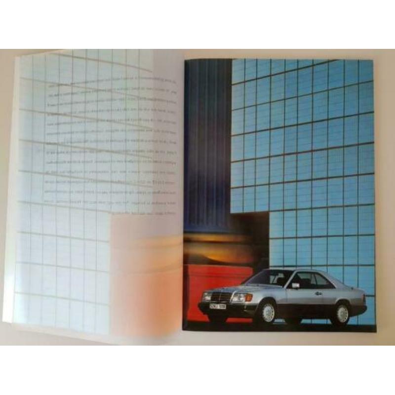 Mercedes Benz W124 Coupé brochure 220CE - 320CE 10/1992 - NL