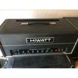 HIWATT DR103 + SELMER GOLIATH bass stack