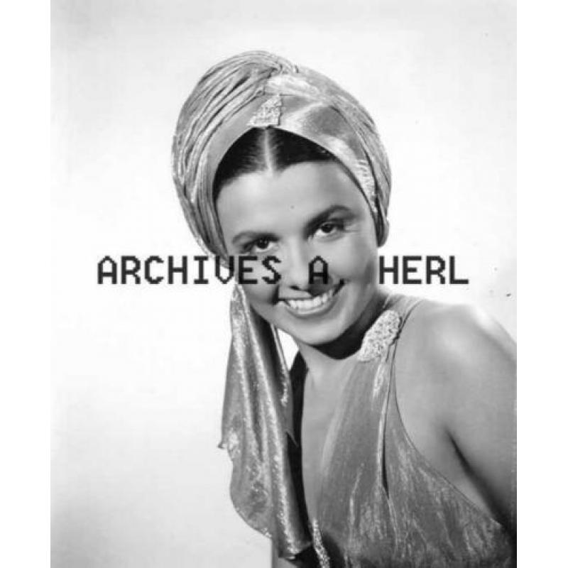 Lena Horne actress and singer portrait photograph foto