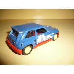 Mie18> oude solido renault maxi 5 turbo blauw