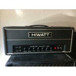 HIWATT DR103 + SELMER GOLIATH bass stack