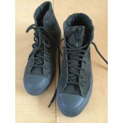 Converse All Star sneakers donker groen suède maat 42,5