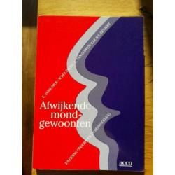 Afwijkende mondgewoonten inleiding onderzoek en behaneling