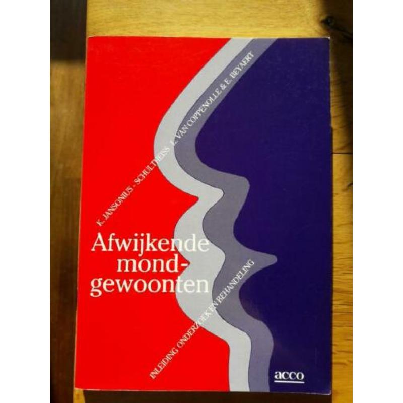 Afwijkende mondgewoonten inleiding onderzoek en behaneling