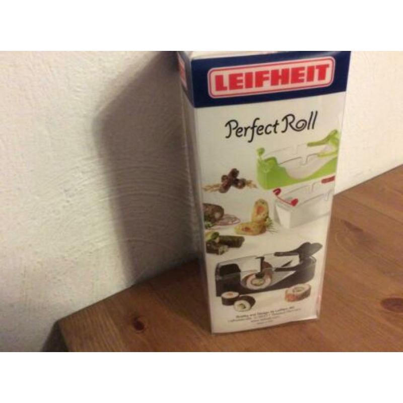 Leifheit perfect roll sushi-roller nieuw. met recepten