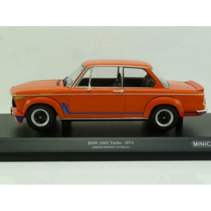 Minichamps BMW 2002 Turbo 1973 Oranje 1:18 155026202