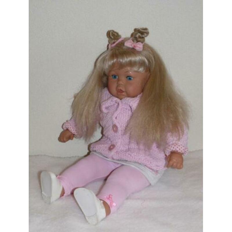 Leuke Grote Meisjes Pop met Lang Blond Haar // LISSI DOLL