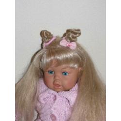 Leuke Grote Meisjes Pop met Lang Blond Haar // LISSI DOLL