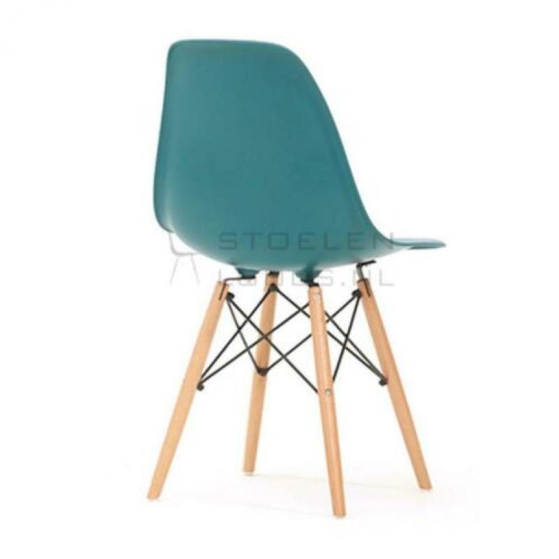 Eames stoel DSW *NIEUW* eetkamerstoel | kuipstoel *OCEAN*