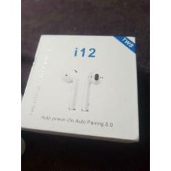 Tws i12 earpods/oortjes